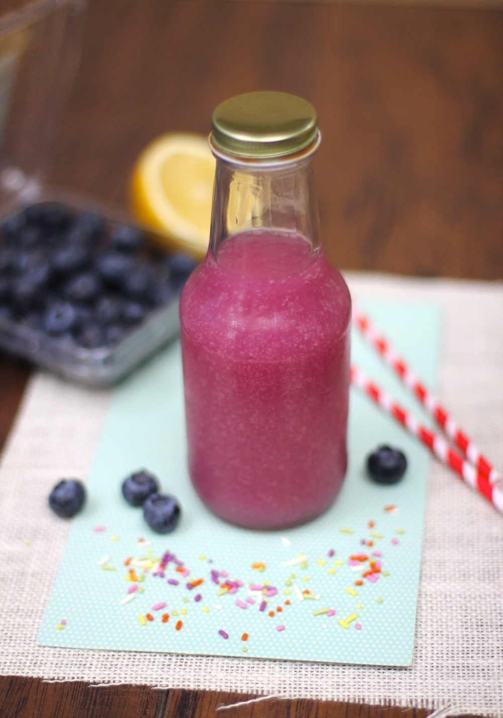 Healthy Sugar Free Blueberry Syrup - Desserts with Benefits